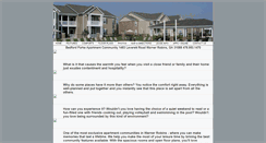Desktop Screenshot of bedfordparke.com